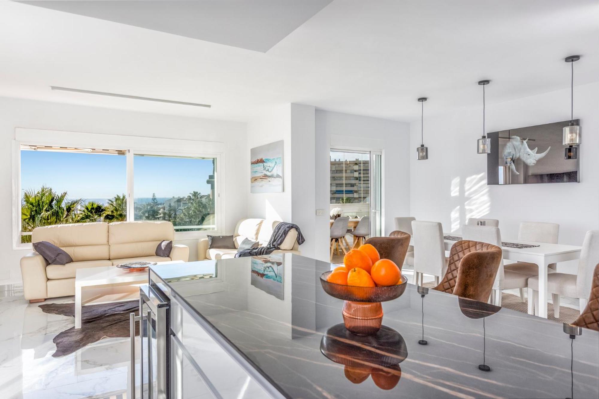 Beachfront Penthouse With Sea Views Puerto Banus Apartment Marbella