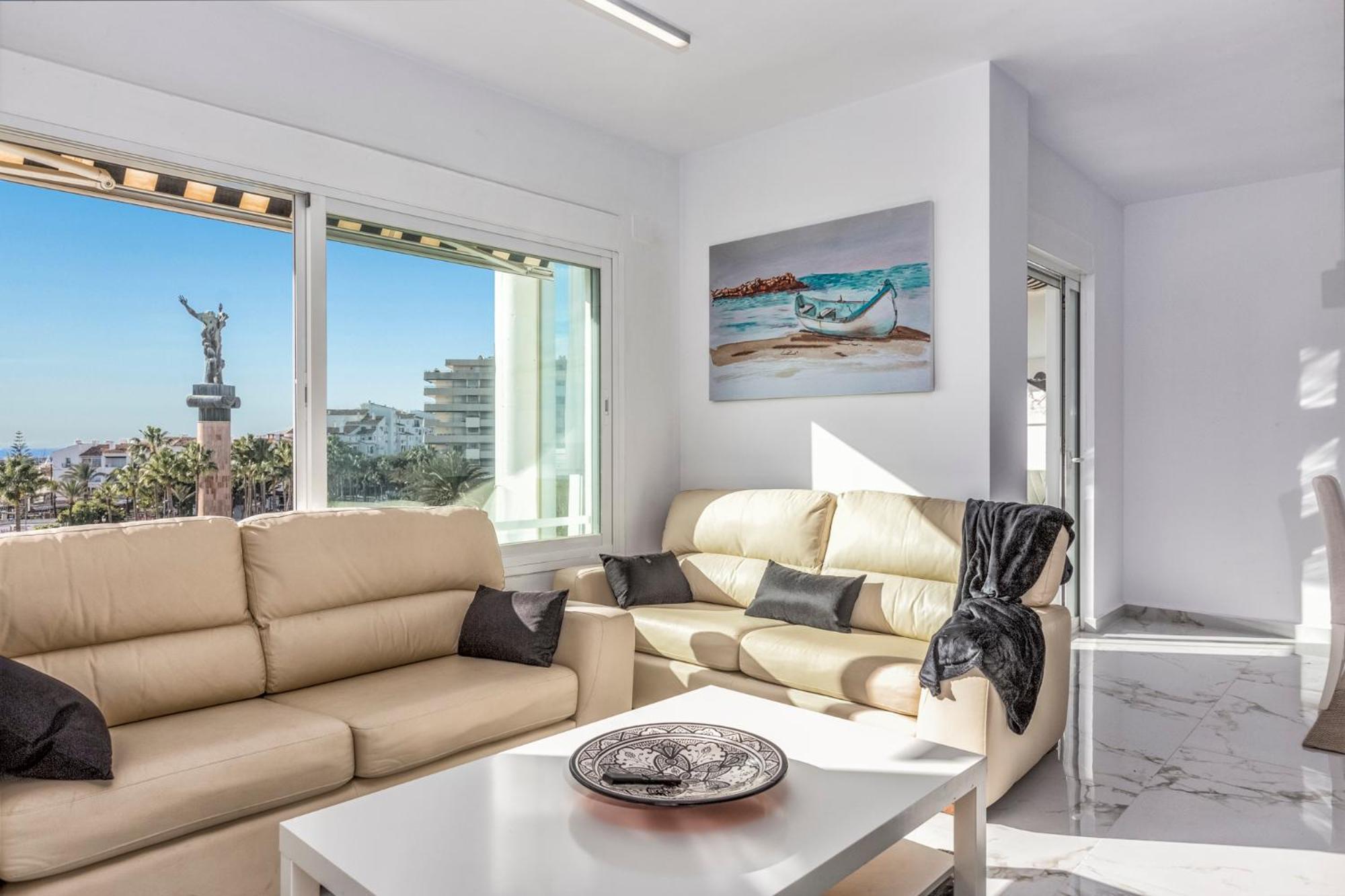 Beachfront Penthouse With Sea Views Puerto Banus * Marbella